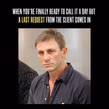 Tired James Bond meme