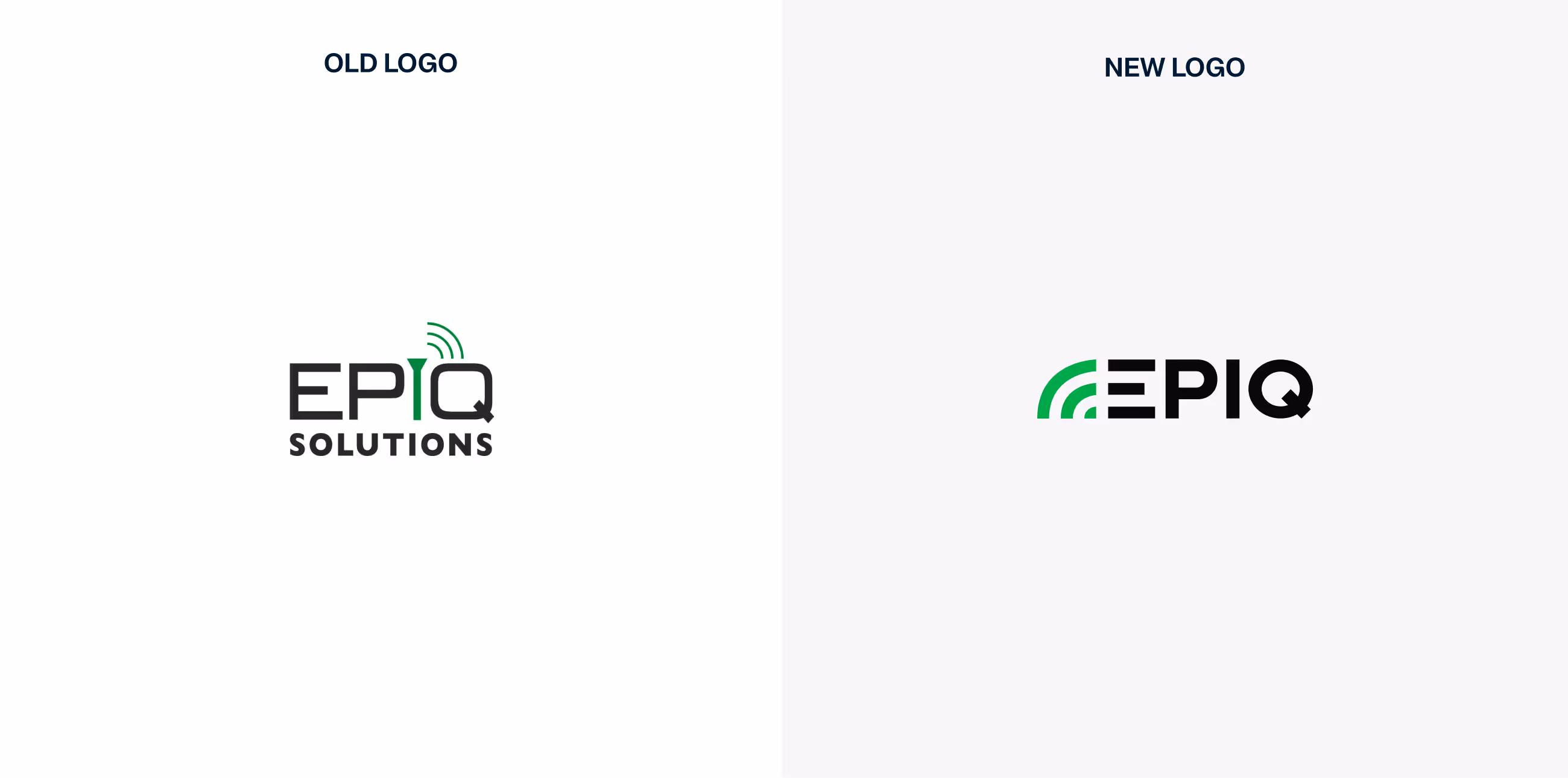 Epiq gallery logo redesign