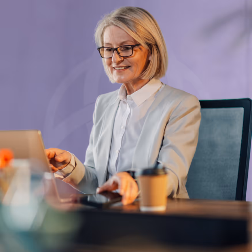 HR professional discussing an occupational health referral with an employee