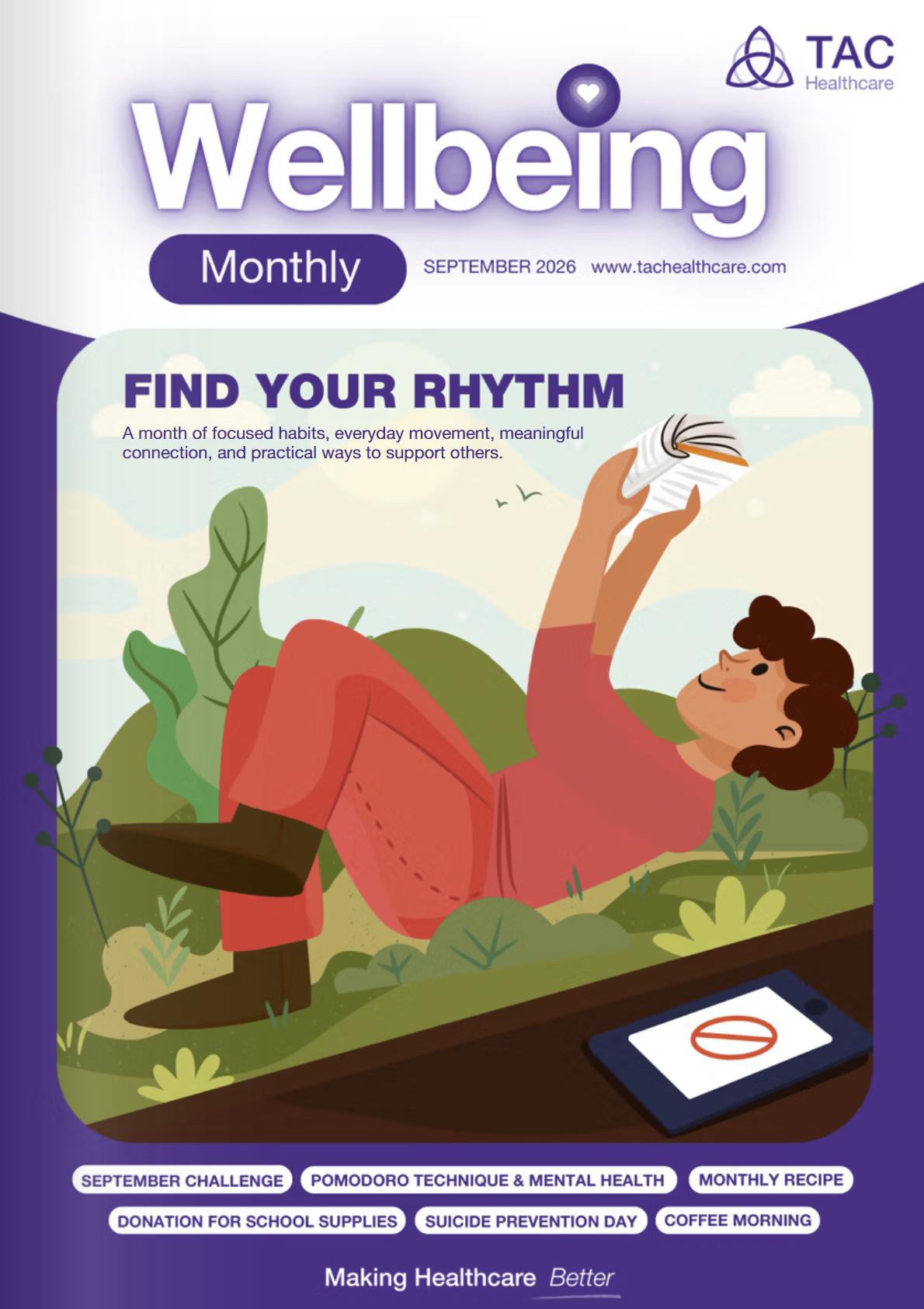 wellbeing monthly january