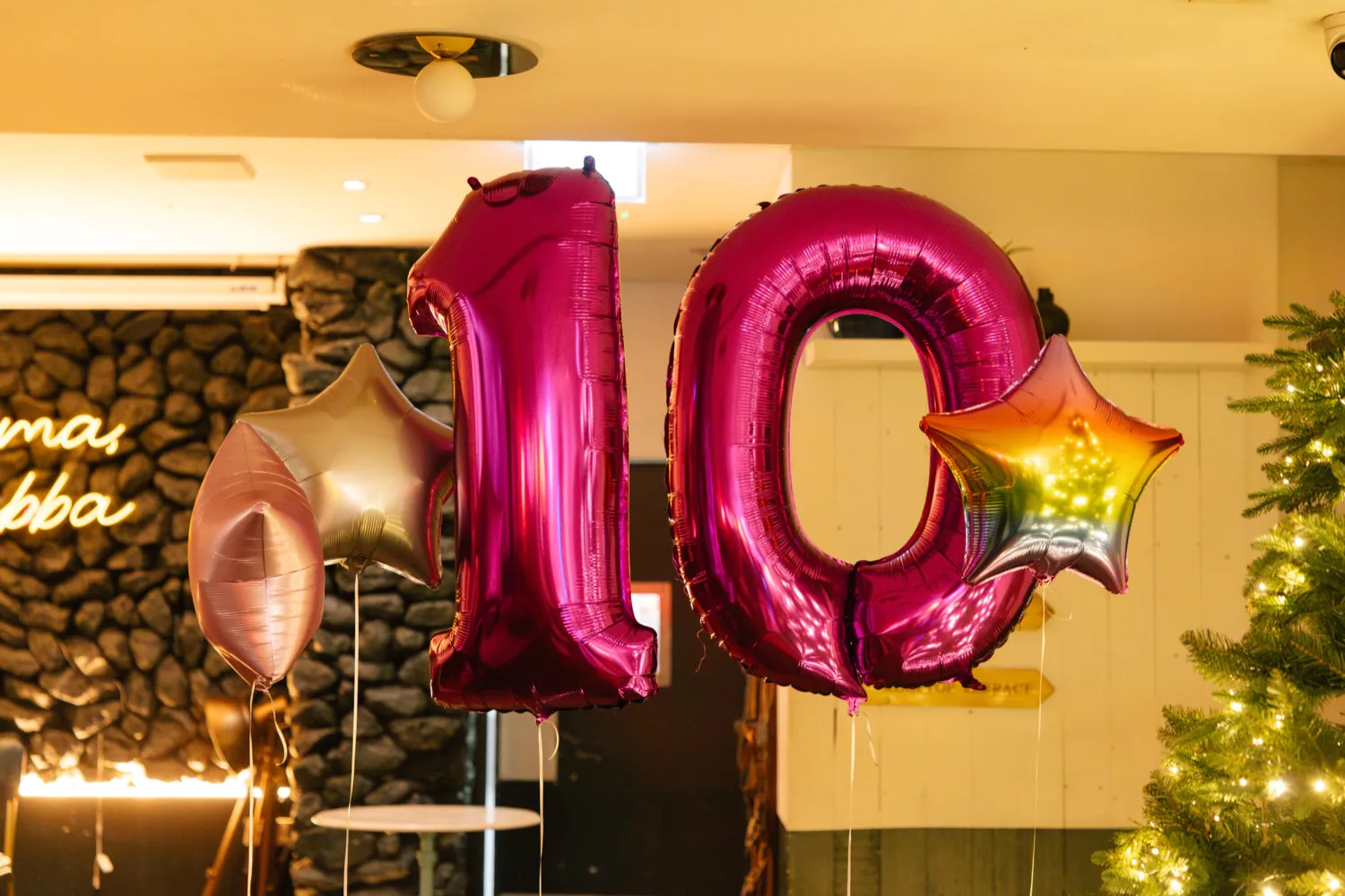 10th Birthday Balloons - By Adam Kang