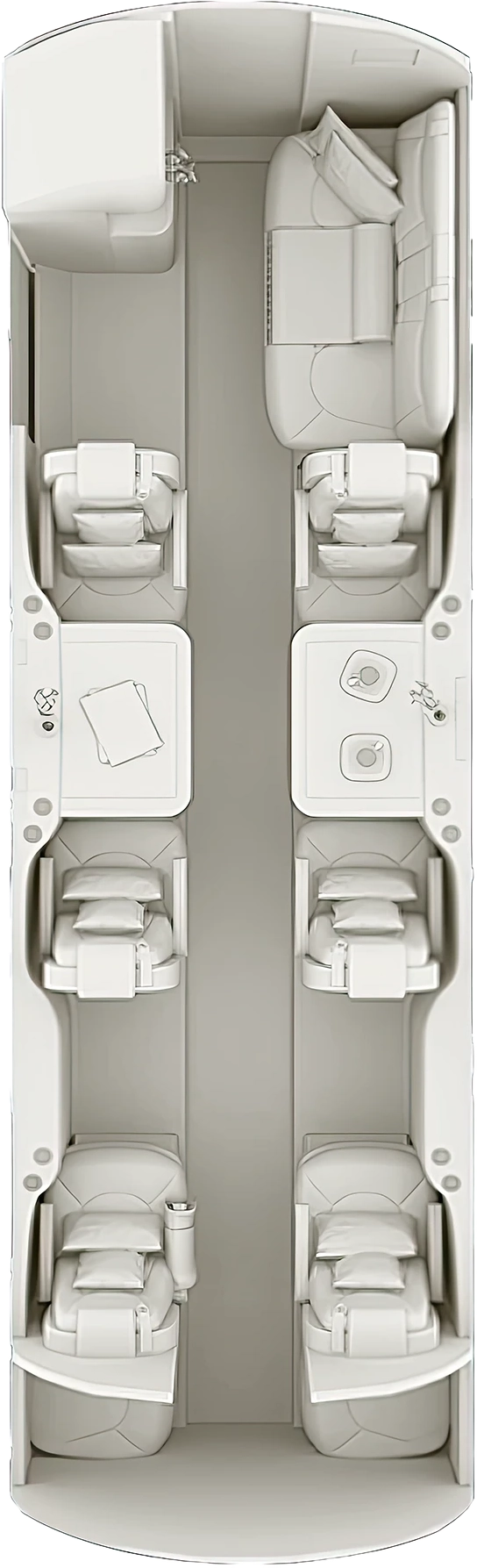 Cessna Citation XLS+ Floorplan