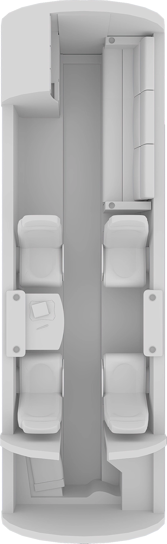 Nextant 400 Floorplan