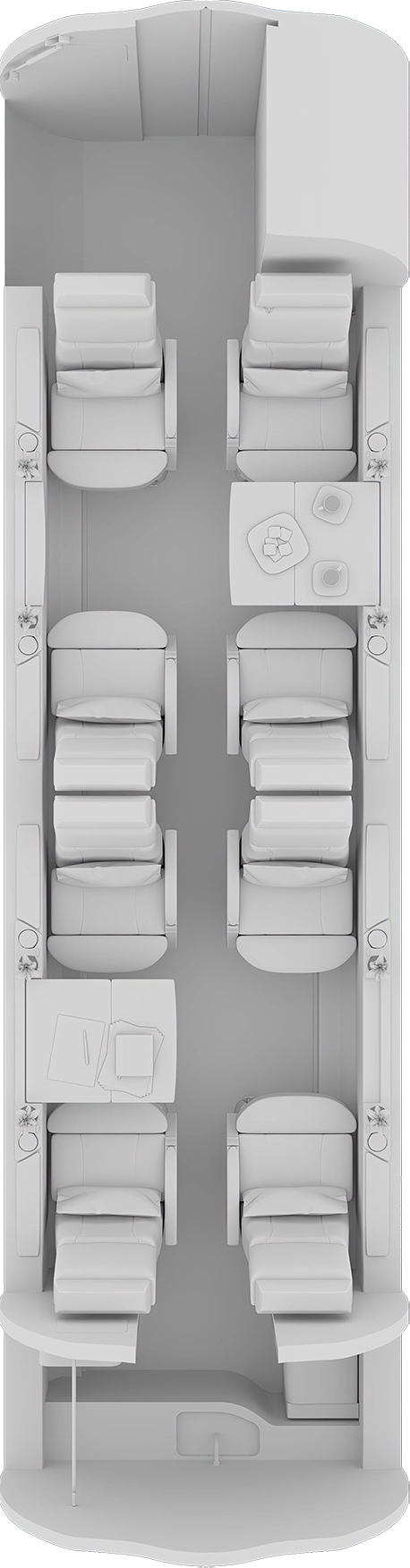 Pilatus PC-24 Floorplan