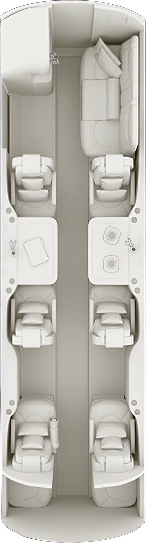 Cessna Citation Latitude Floorplan