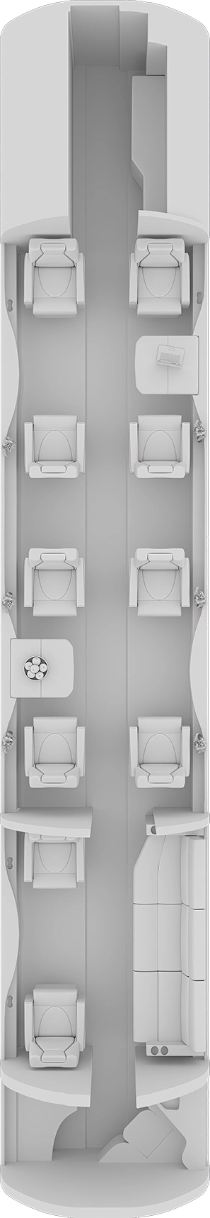 Legacy 600 Floorplan
