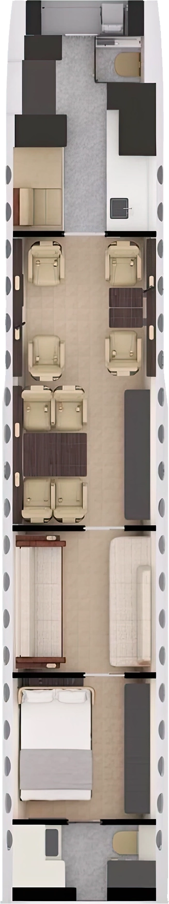 Falcon 10X Floorplan