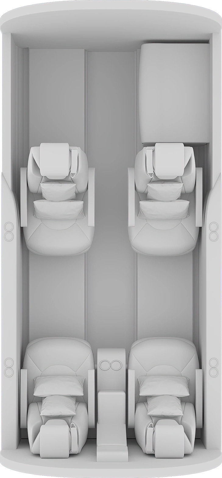 Cessna Citation I Floorplan