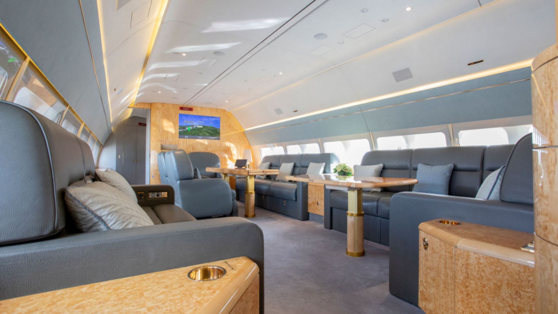 Atlantic by Private Jet