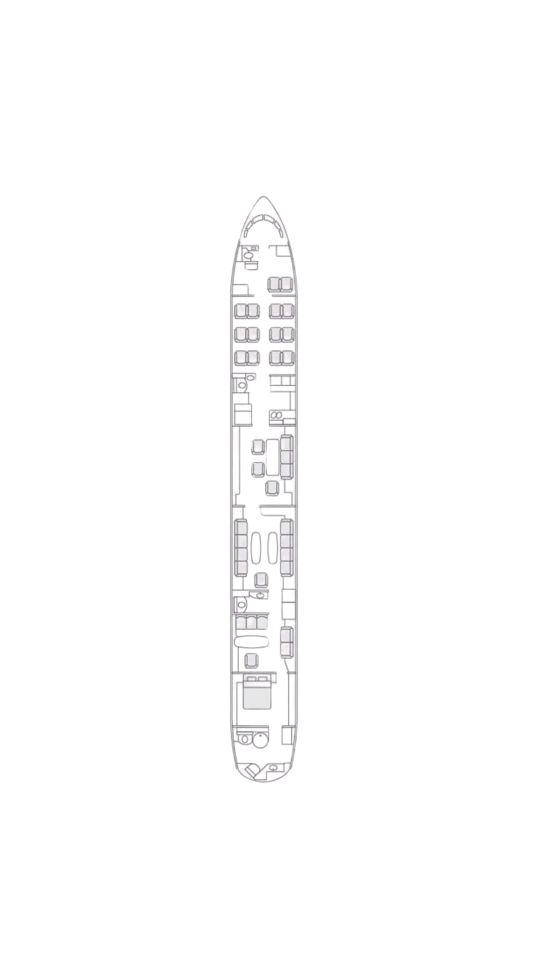 Boeing BBJ 2 Floorplan