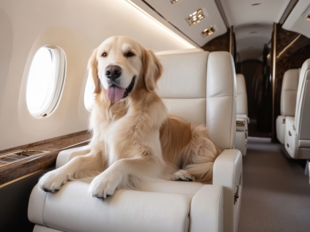 Flying Private With Your Dog