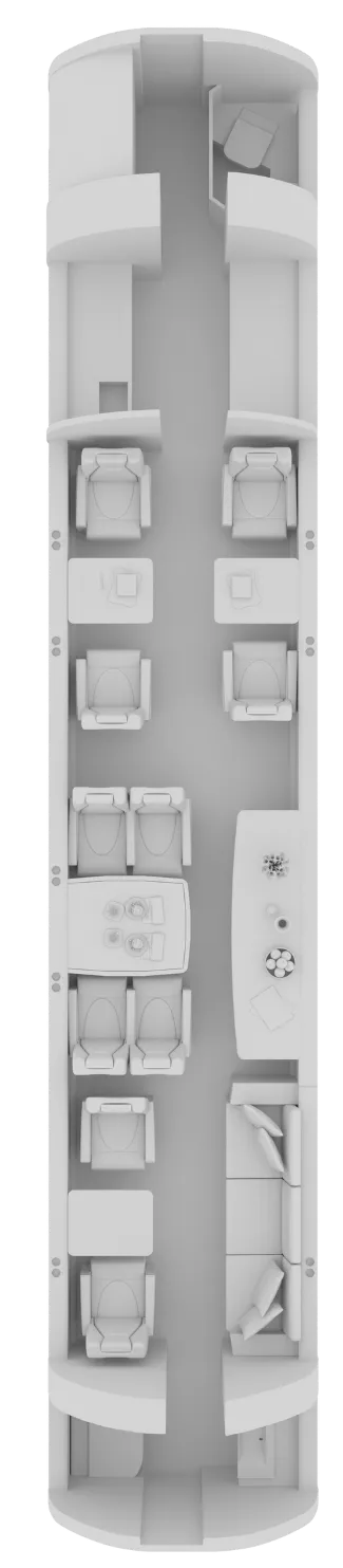 Global 5500 Floorplan