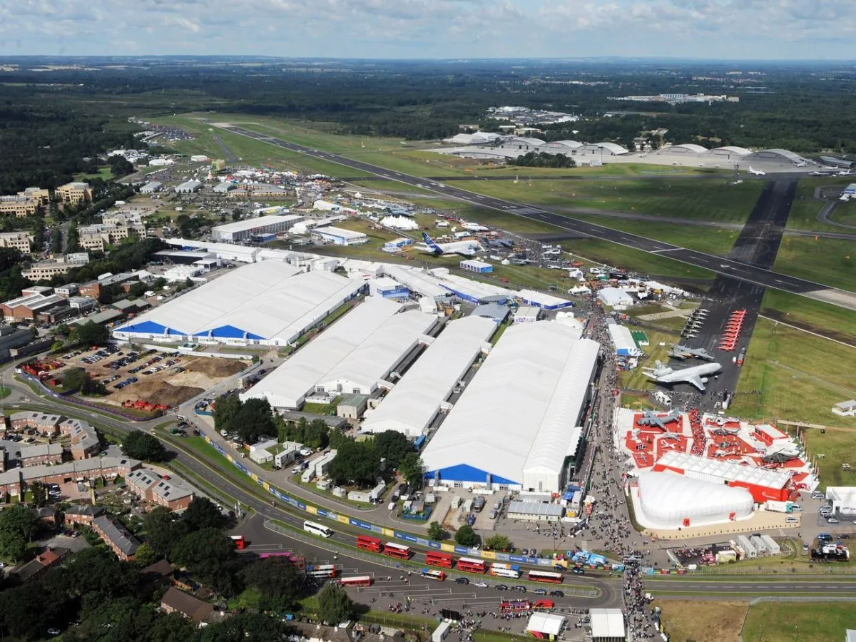 Jato particular para o Salão Aeronáutico de Farnborough 2026