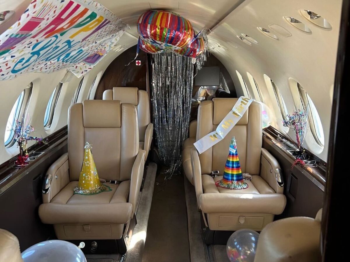 How We Plan Private Jet Birthday Parties
