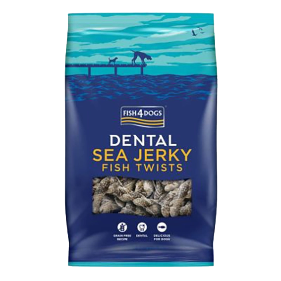 The Kennel Shop Pet Store Fish 4 Dogs Jerky TwistTreats