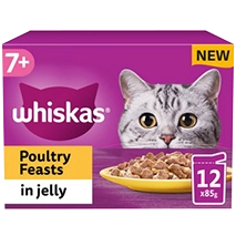 The Kennel Shop Pet Store Whiskas 7+ Pouches Jelly & Gravy