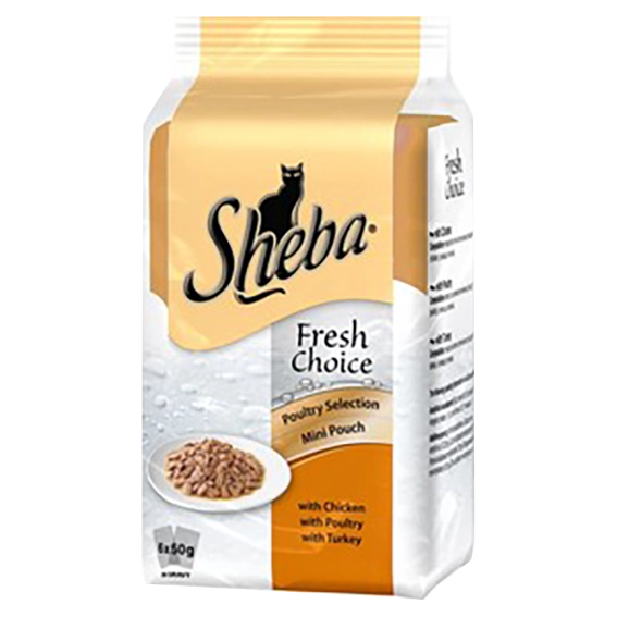 The Kennel Shop Pet Store Sheba Fresh & Fine Pouches
