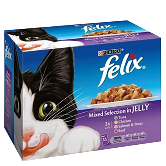 The Kennel Shop Pet Store Felix Cat Pouch Multi Varieties