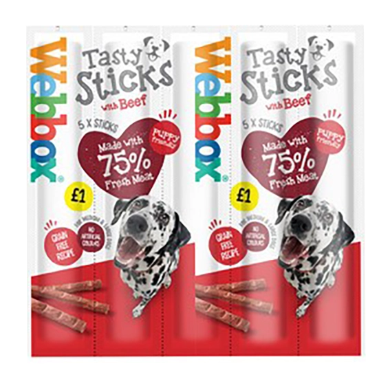 The Kennel Shop Pet Store Webbox Dog Delight Tasty Dog Stick