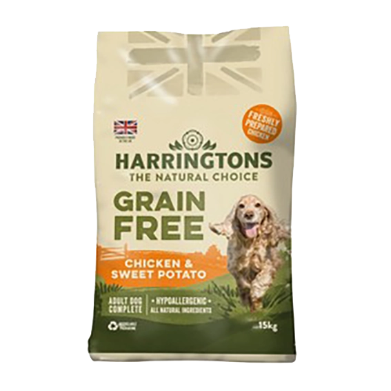 he Kennel Shop Pet store Harringtons Grain Free Dry Food