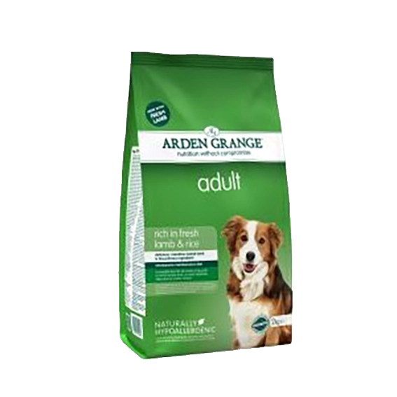 The Kennel Shop Pet Store Arden Grange Adult Meat & Rice 2kg