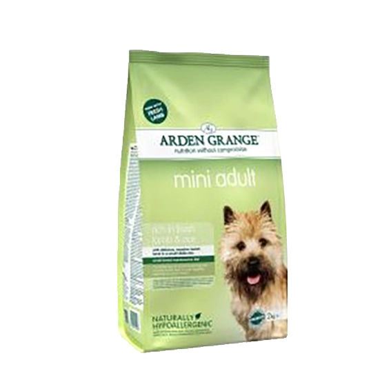 The Kennel Shop Pet Store Arden Grange Adult Meat & Rice 2kg