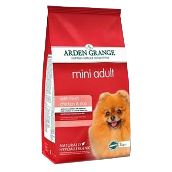 The Kennel Shop Pet Store Arden Grange Adult Meat & Rice 2kg