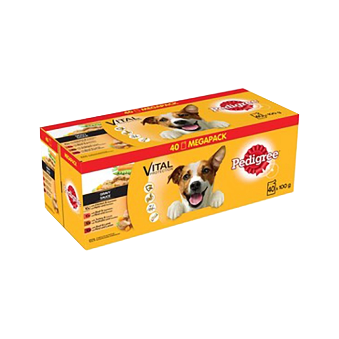 The Kennel Shop Pet Store Pedigree Pouch Adult multipack