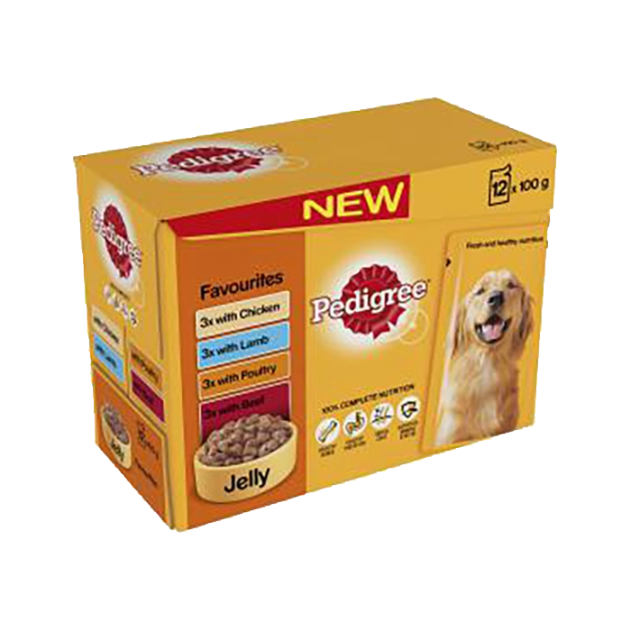 The Kennel Shop Pet Store Pedigree Pouch Adult multipack