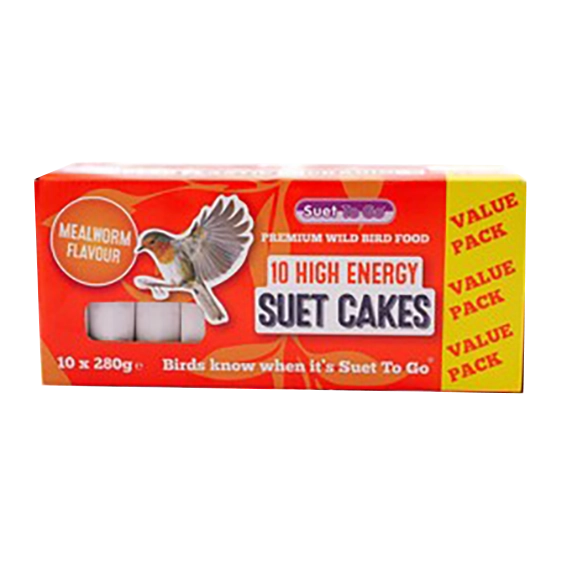 The Kennel Shop Pet Store Suet to Go Block Valuebox x10