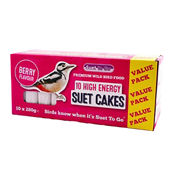 The Kennel Shop Pet Store Suet to Go Block Valuebox x10