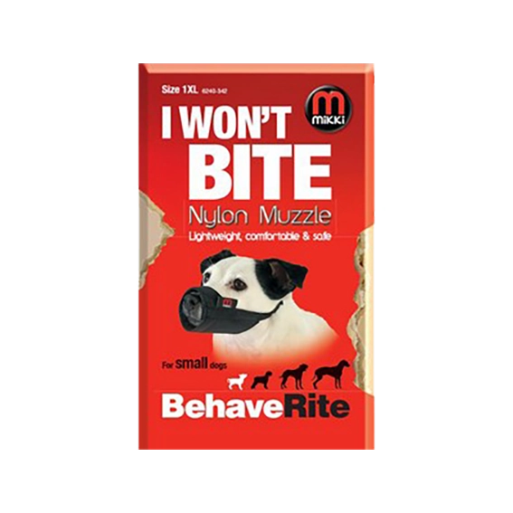 The Kennel Shop Pet Store Mikki Nylon Fabric Muzzle