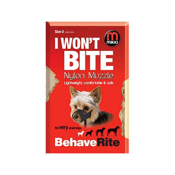 The Kennel Shop Pet Store Mikki Nylon Fabric Muzzle