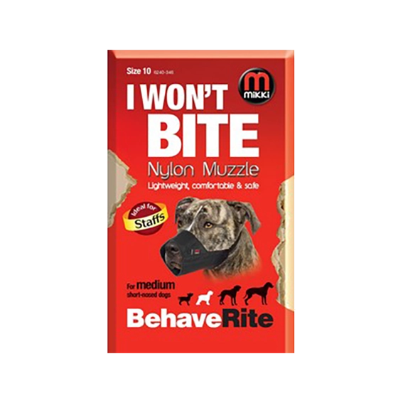 The Kennel Shop Pet Store Mikki Nylon Fabric Muzzle