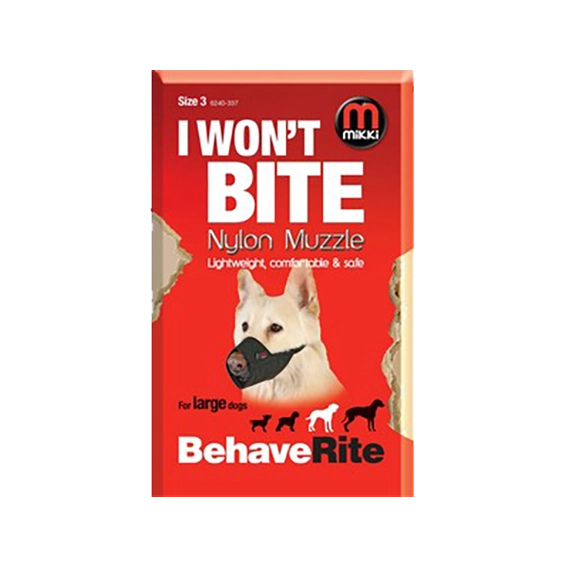 The Kennel Shop Pet Store Mikki Nylon Fabric Muzzle