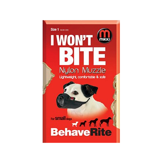 The Kennel Shop Pet Store Mikki Nylon Fabric Muzzle