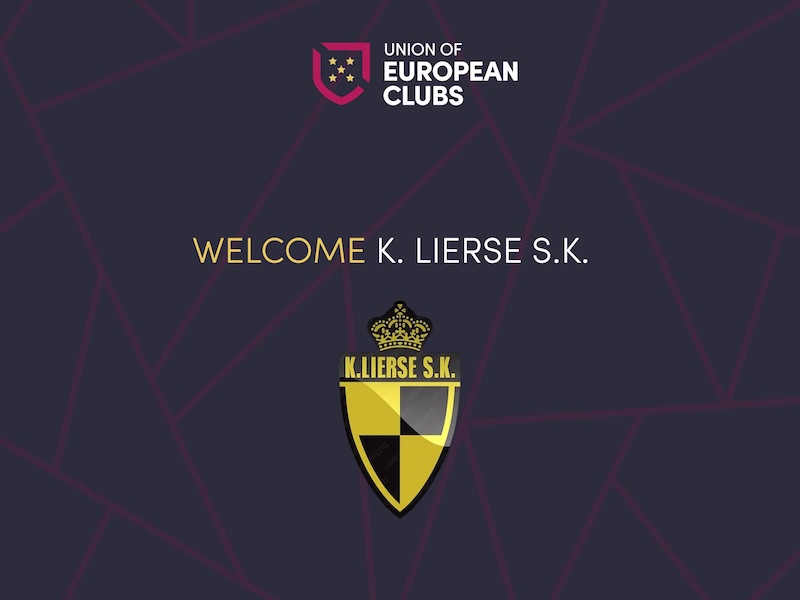 K. Lierse S.K. becomes the latest member of the Union of European Clubs