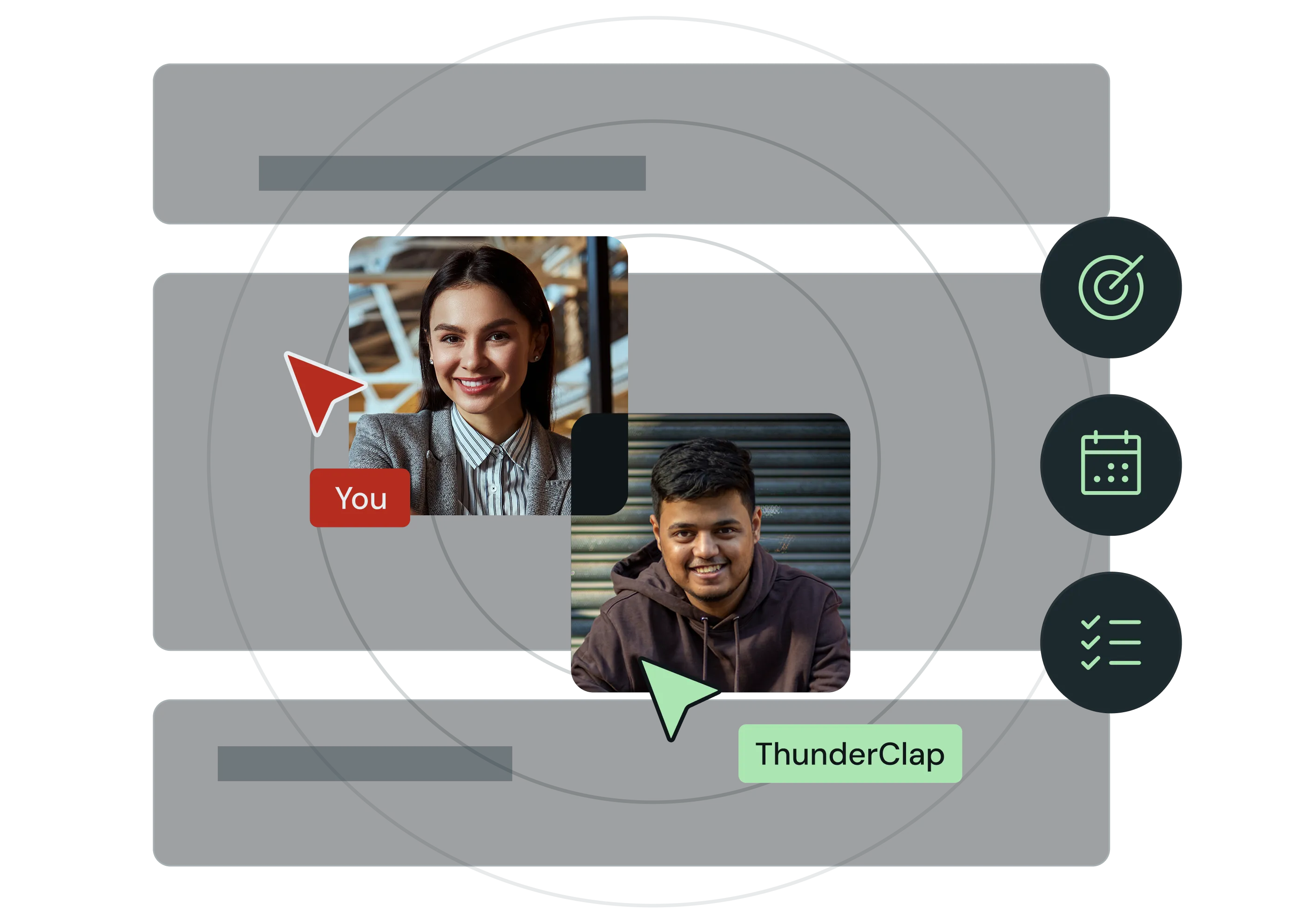 client and thunderclap