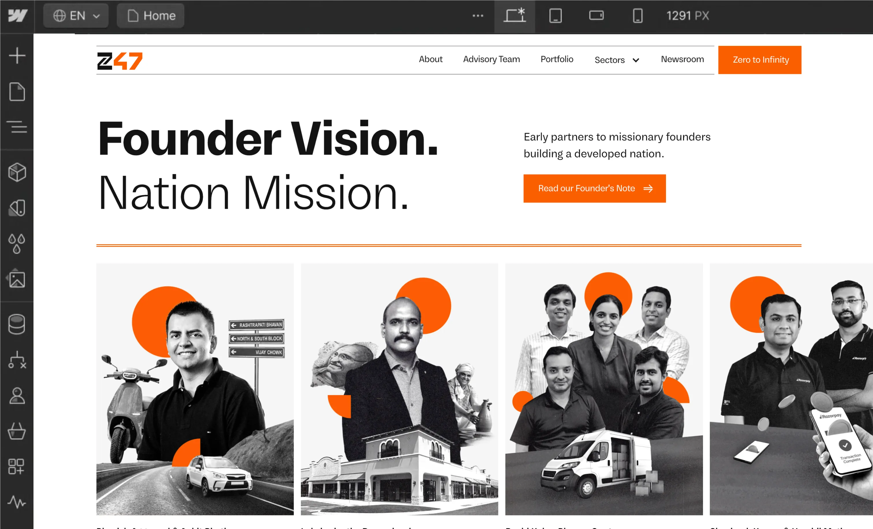 Z47 new website