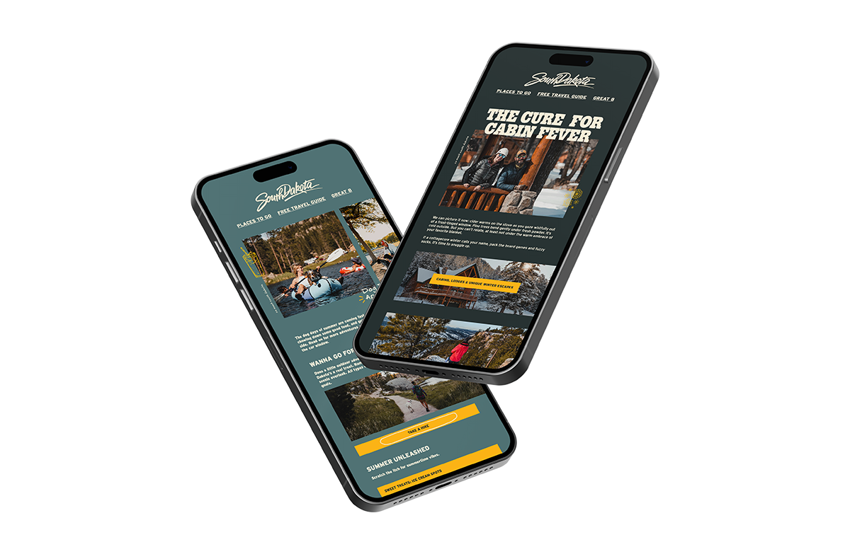 Travel South Dakota Email Series Hero