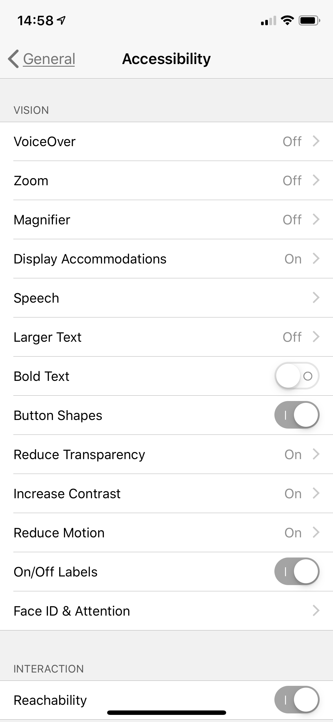 accessibility button shapes iOS