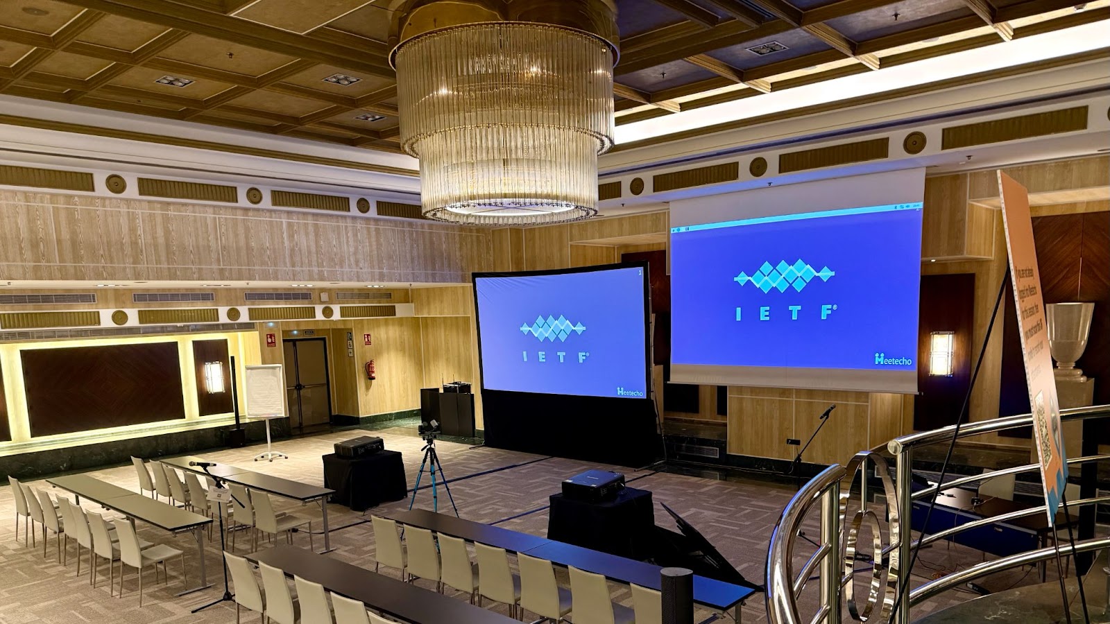 The “Castilla” room where the AIPREF Working Group meeting was held