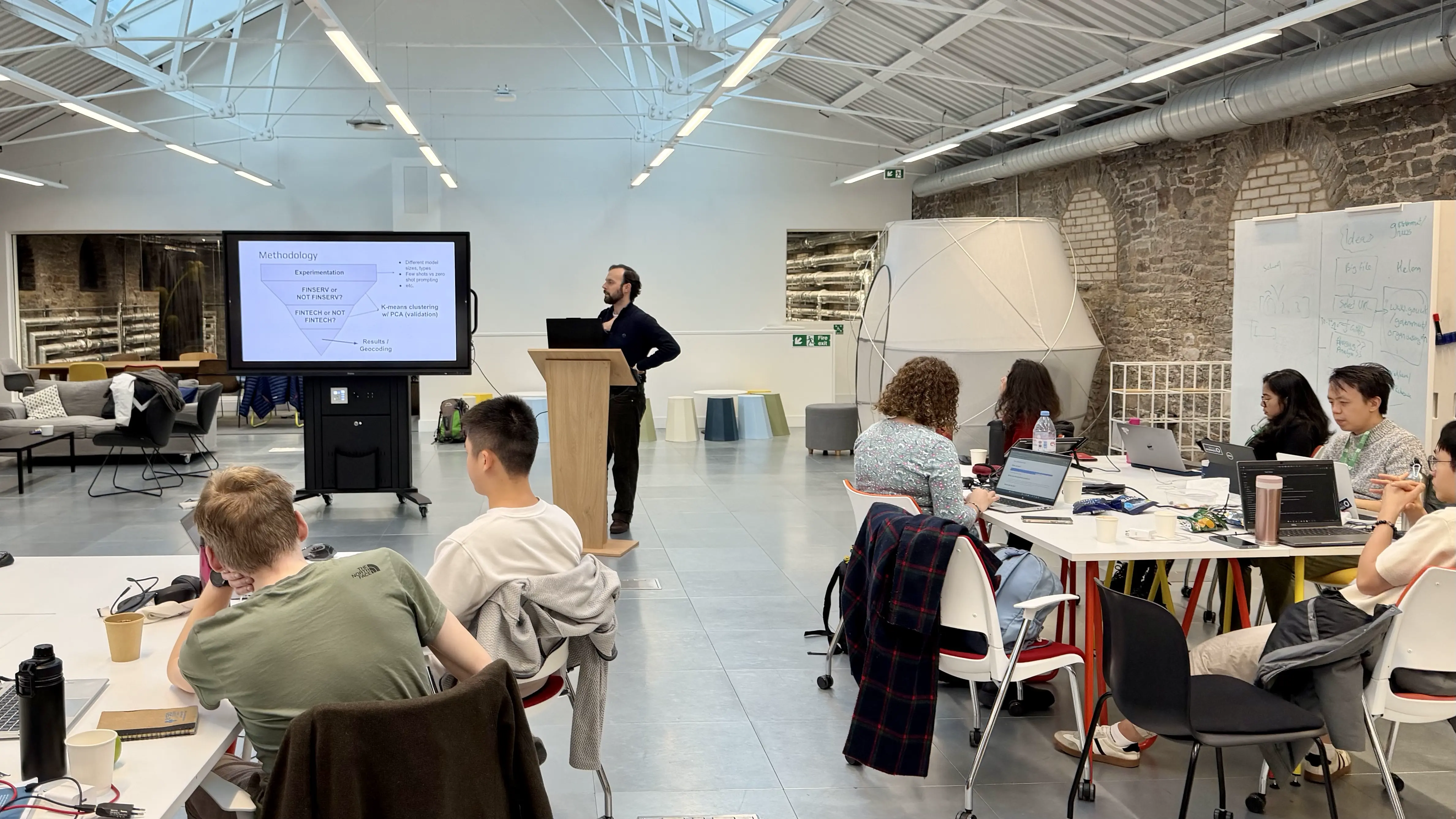 Members of the five teams working on the shared tasks at the BDFI