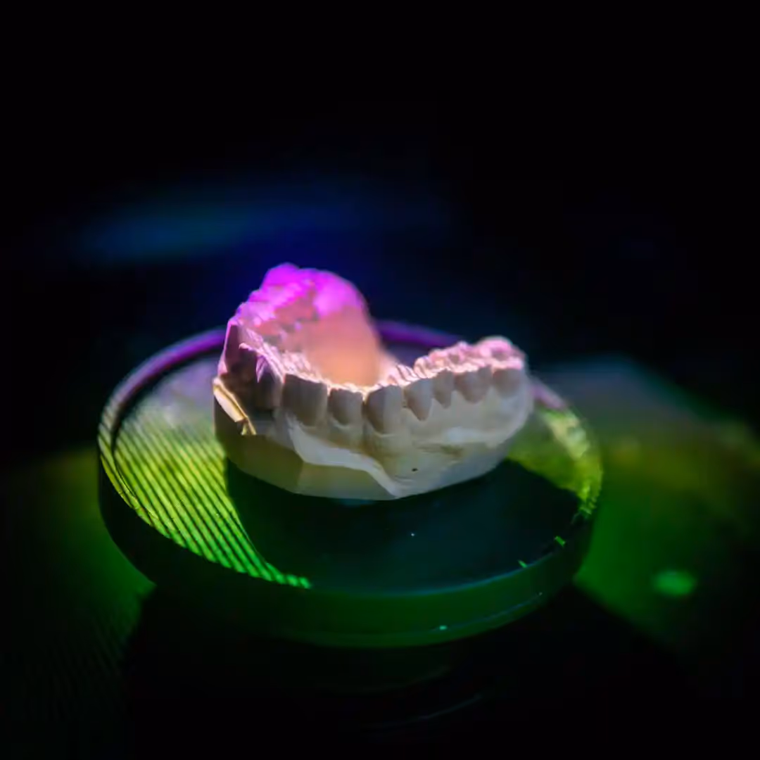 3D-printed denture 