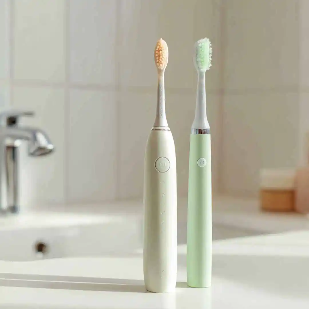 Soft bristle electric tooth brush
