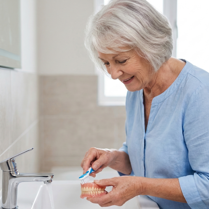 Simple Daily Tips for Cleaning Your Dentures the Right Way
