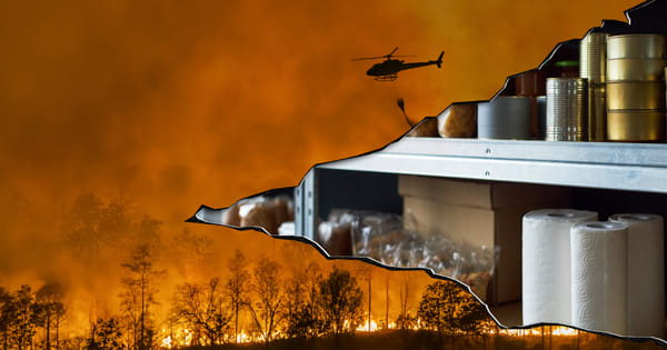 In der Katastrophe retten dich Nachbarn, nicht die Dosensuppe