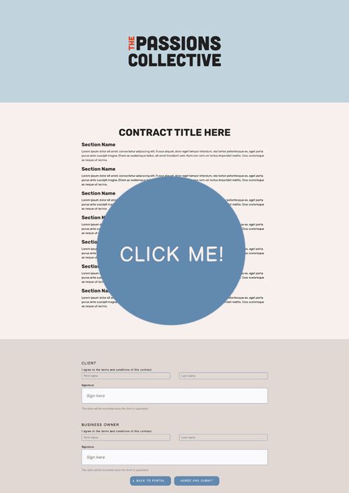 Customizable Dubsado Form Templates Proposal Questionnaire Contract