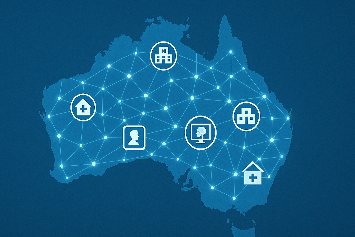 Graphic of Australia