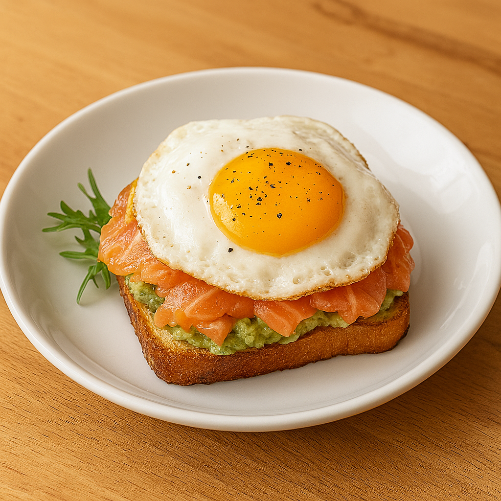 FRENCH CLUB SALMON TOST